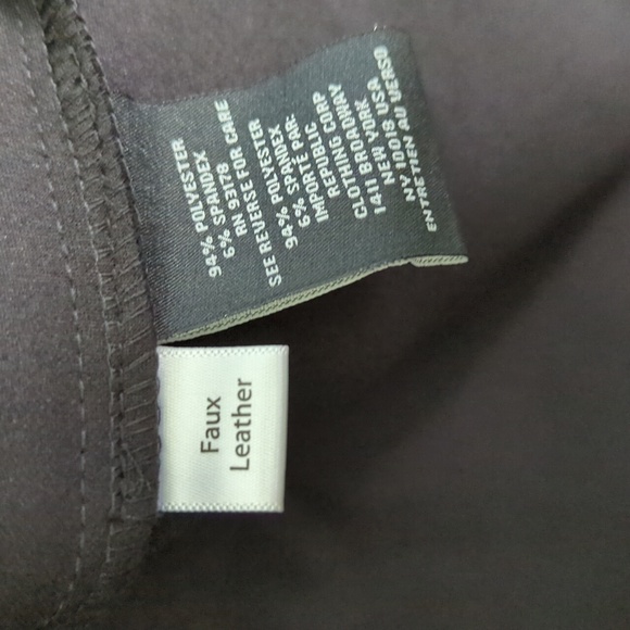 Premise faux suede leather coat - size small - Picture 6 of 9